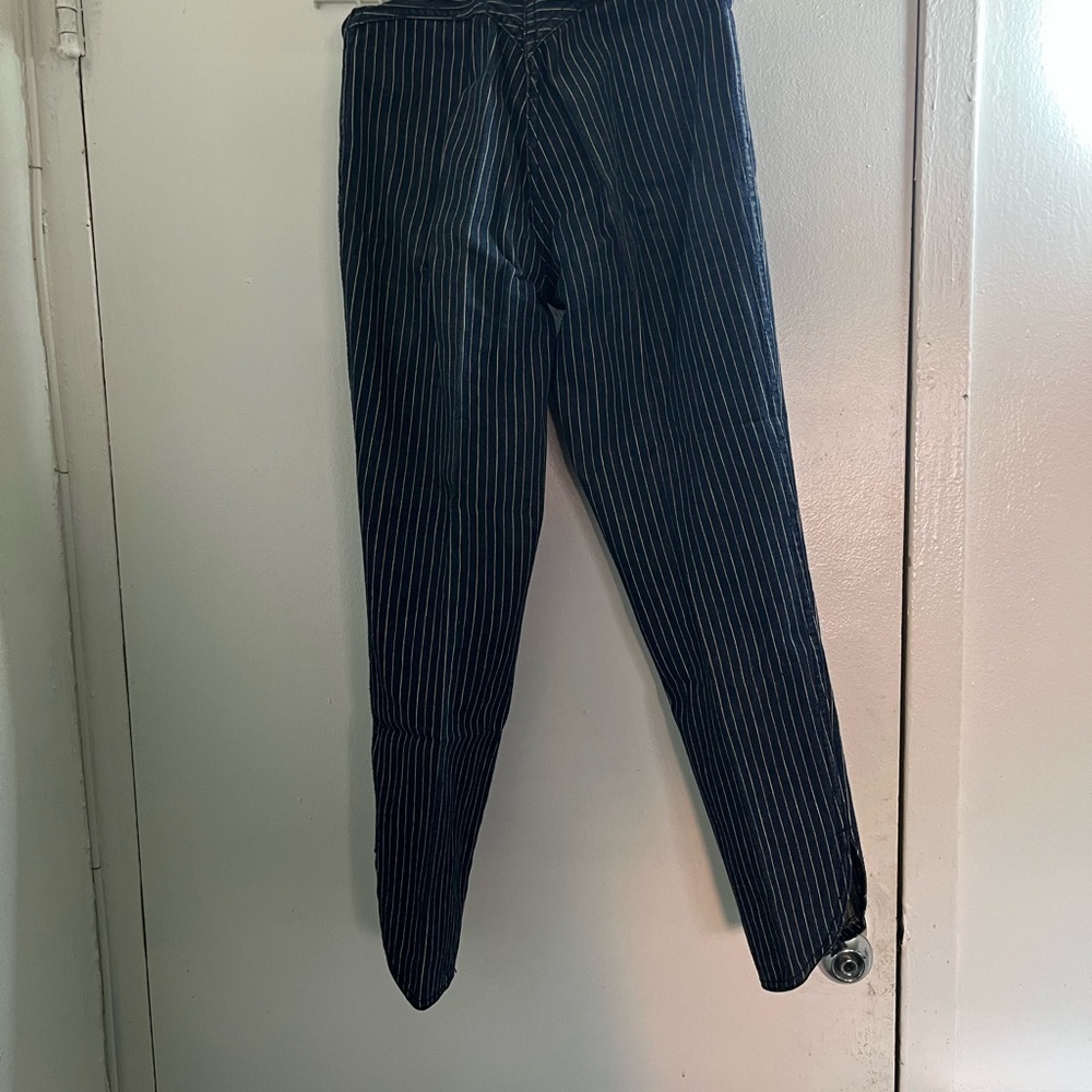 Gitano vintage women’s retro style striped jeans. #vintage #retro. - Picture 3 of 14